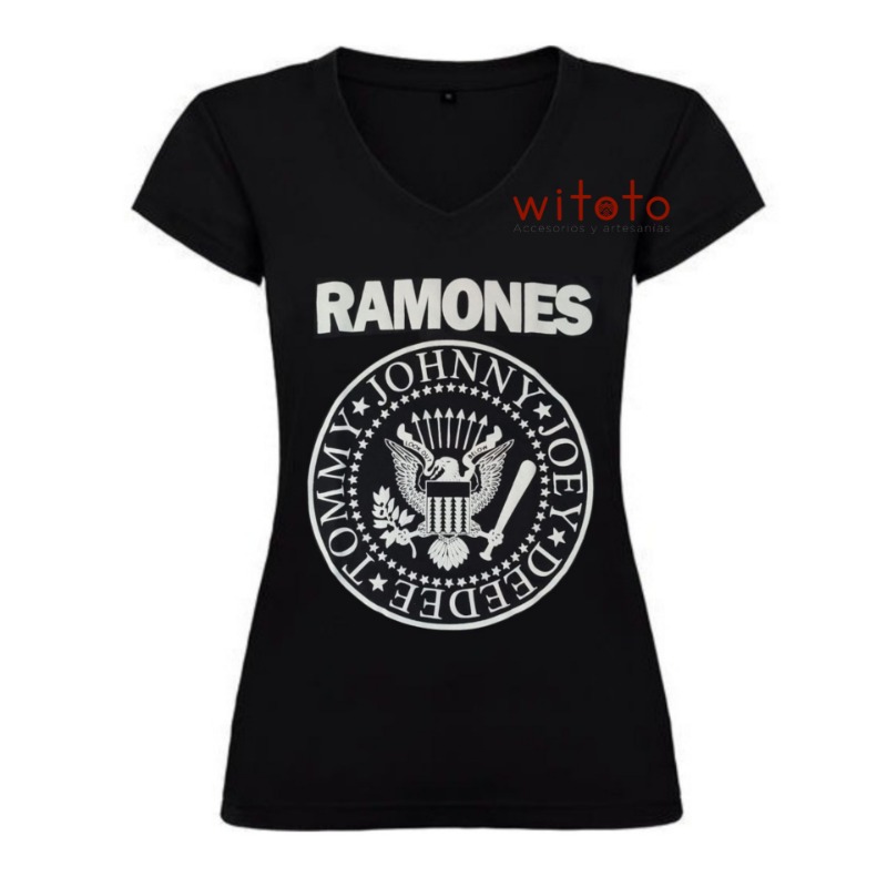 CAMISETA DAMA RAMONES